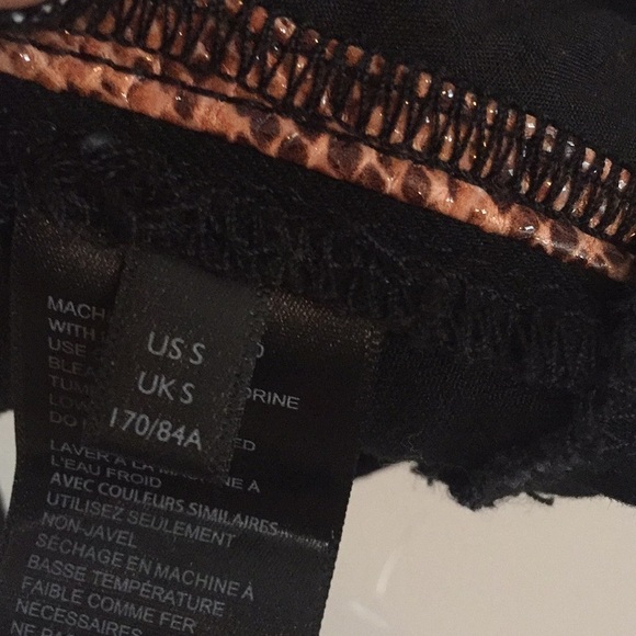 Urban Outfitters Python Tie Back Ultra Cropped Bralette Top - Picture 12 of 14